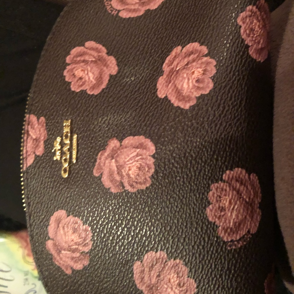 Coach makeup bag